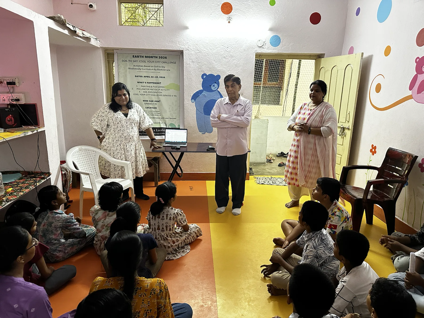 Hyderabad Earth Day Photo Story, Day Three: Young Minds Present Cooler City Futures