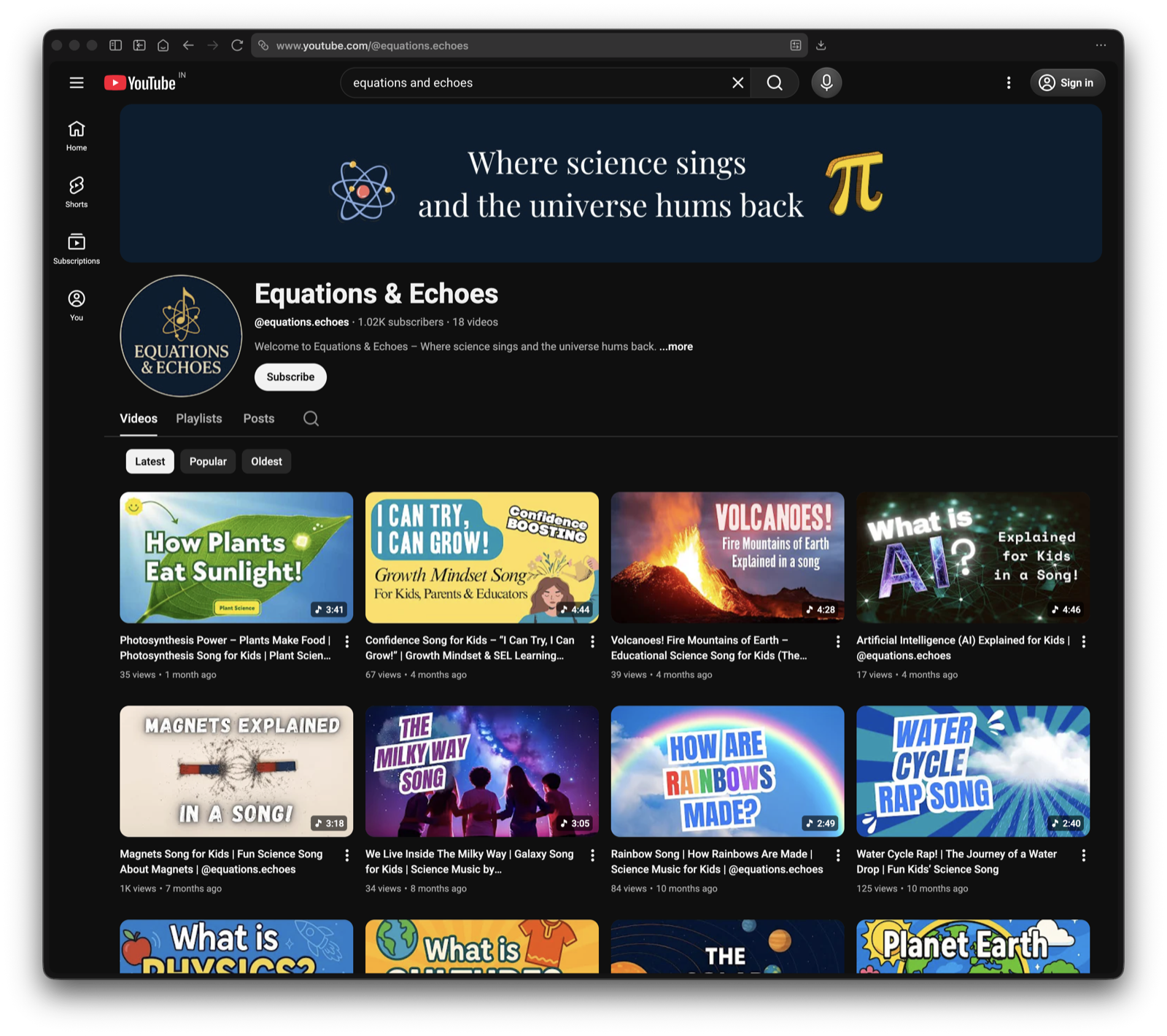 STEAM Music Videos for K-12 Learning
